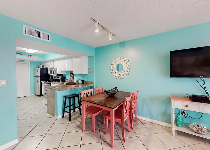 Gulf-front With Ac Balcony & Pool Gulf Shores