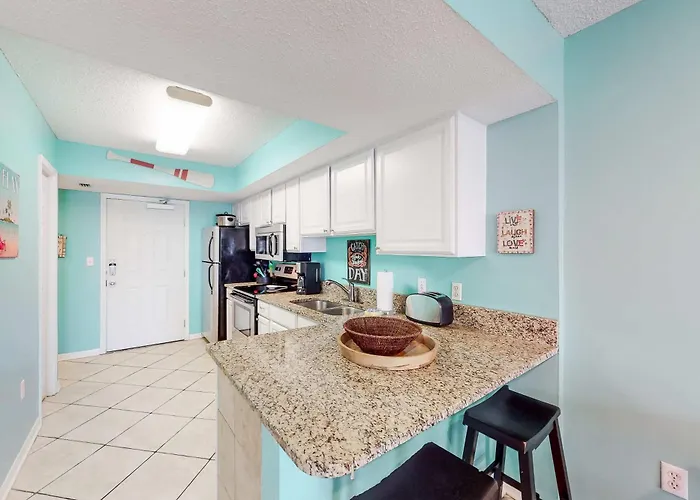 Gulf-front With Ac Balcony & Pool Gulf Shores