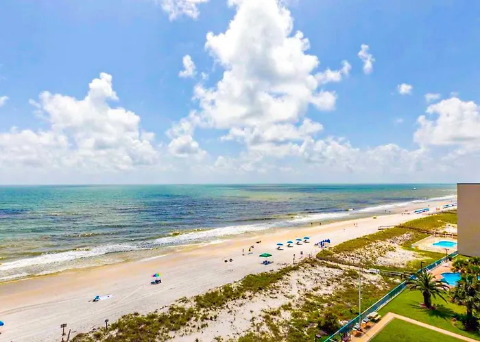 Gulf-front With Ac Balcony & Pool Holiday home *